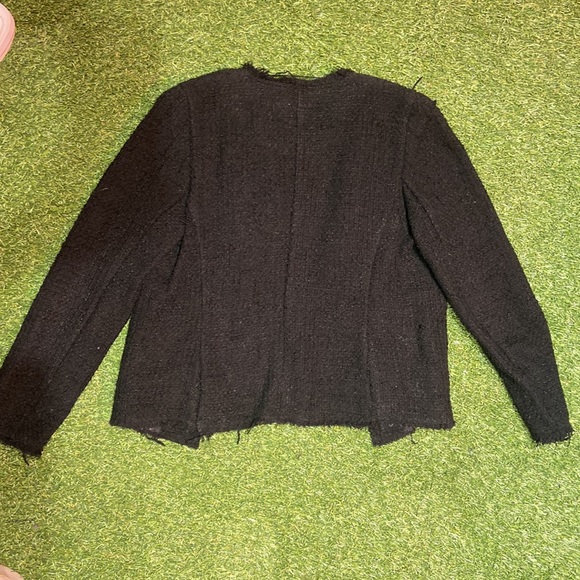 Catherine Malandrino Tweed Fitted Jacket sz 2 - Picture 7 of 7